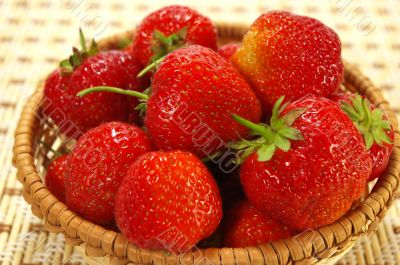 Juicy strawberries