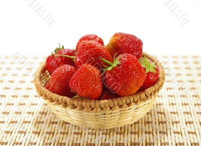 Ripe strawberrie