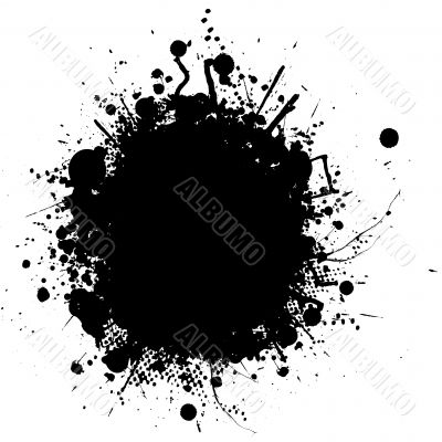 ink splat blob