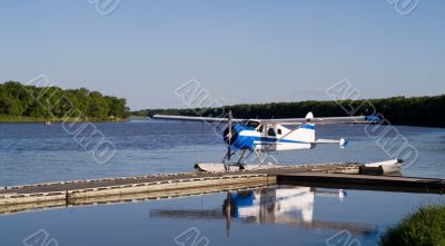 Docked Plane