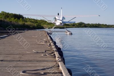 Docked Plane