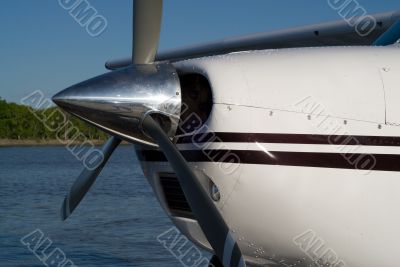 Closeup Plane Propeller