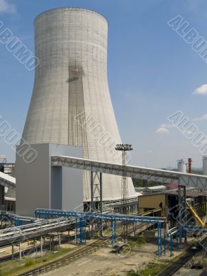 Cooling Towers at an electricity generating station
