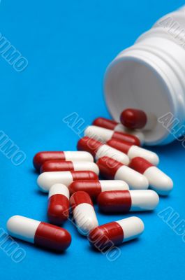 Pills whit shallow DOF