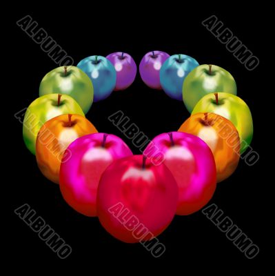 Apple color wheel