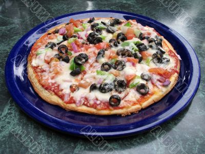 mediterranean pizza