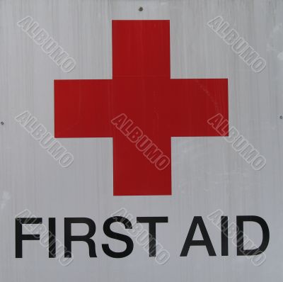 first aid sign