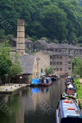 Rochdale Canal at Hebden Bridge