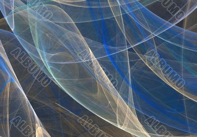 Blue waves background