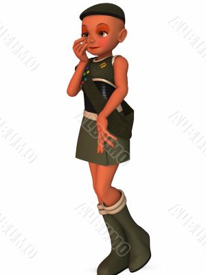 Anime Toon Girl