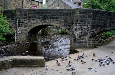River Calder at Hebden Bridge