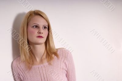 young blond woman