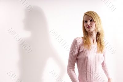 young blond woman
