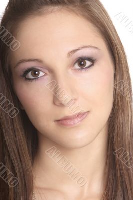 portrait young woman