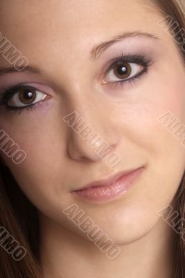 portrait young woman