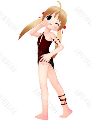 Anime Toon Girl