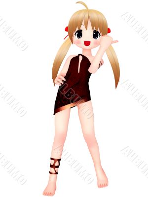 Anime Toon Girl