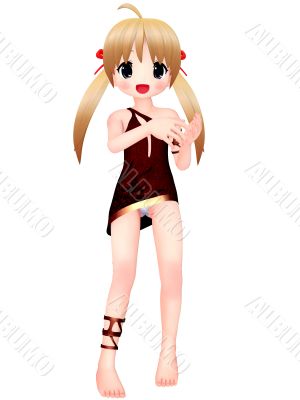 Anime Toon Girl