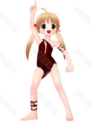 Anime Toon Girl