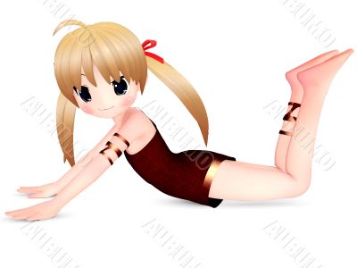 Anime Toon Girl