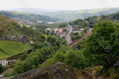 A646 through Todmorden
