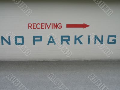 no parking sign