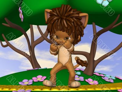 Leo the little lion