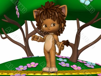 Leo the little lion
