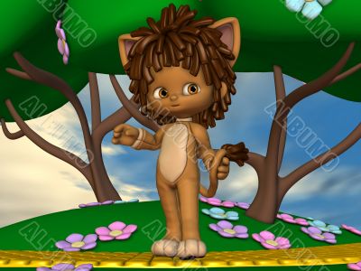 Leo the little lion