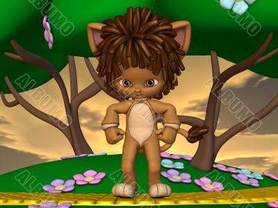 Leo the little lion