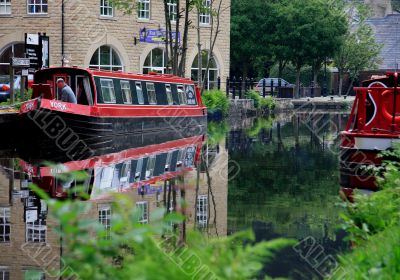 Canal boats Hebden Bridge