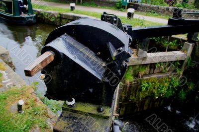 Winding Gear on Lock Gates