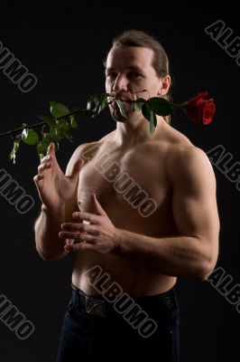 dark side of a rose