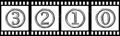 Film strip count down