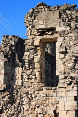 Ruins at Conisbrough Castle
