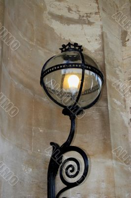 An electric lamp