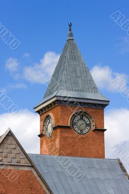 Tower with clock