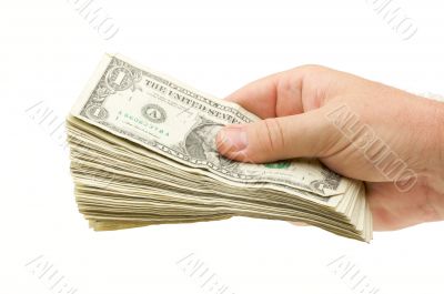 Handing Over Money