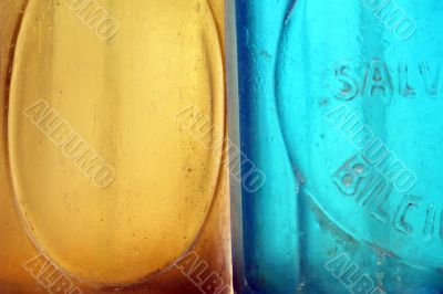 Classic seltzer bottle closeup