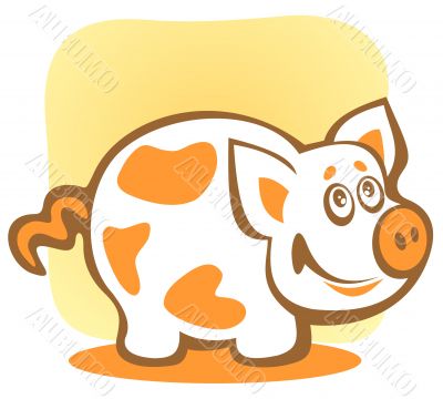 cartoon piggy