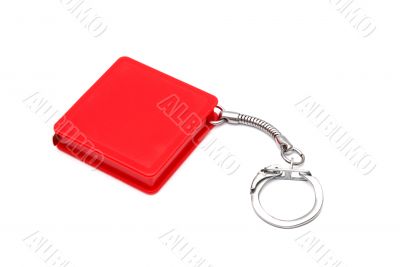 Red measuring tape