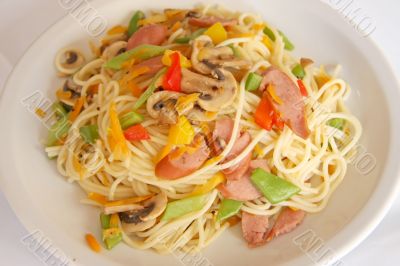 Fried noodles
