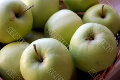 Green apples