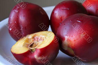 Nectarine fruits
