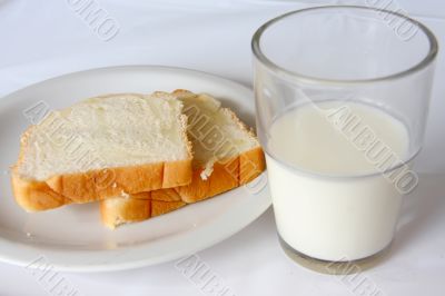 Bread and milk
