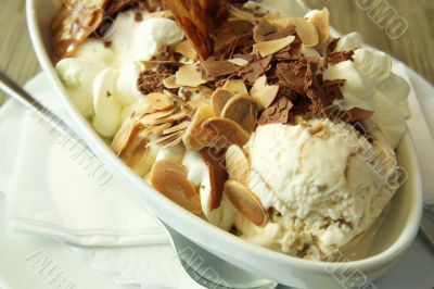Ice cream sundae
