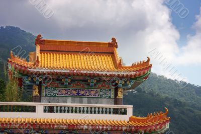 Stormy temple