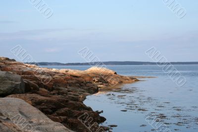 ashore