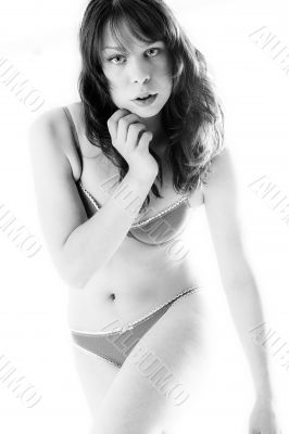 Looking at you with my lingerie