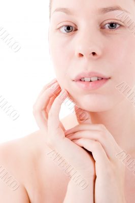 Natural fresh woman